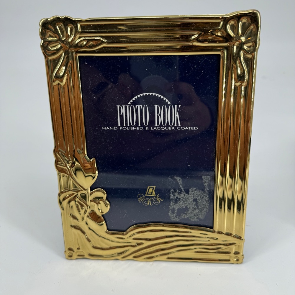 Vintage New Gold photo frame photo book